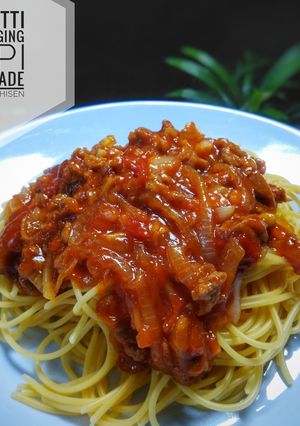 Foto resep Spagetti saos daging sapi