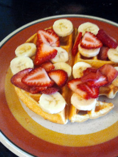 A picture of Fluffy Waffles.
