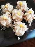 No-Wrap Easy Microwave Shumai with Gyoza Wrappers