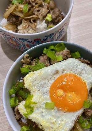 Foto resep Japanese Gyudon (Daging Sapi Iris Jepang ala Y*shin*ya)