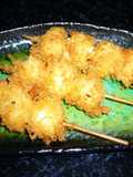 Fried Quail Egg Skewers