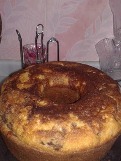 صورة لوصفة الكيكة الرخامية