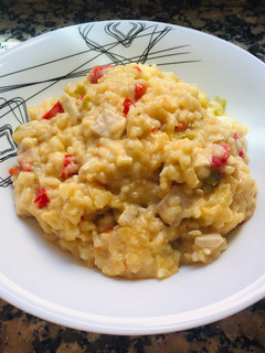 Una foto de Risotto de Pollo
