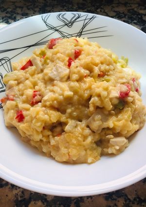 Una foto de Risotto de Pollo