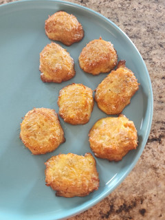 A picture of Keto chicken nuggets.