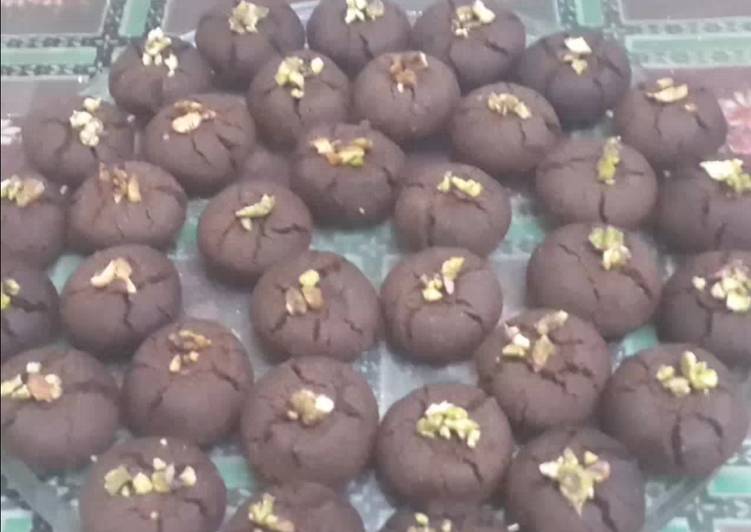 Recipe of Ultimate Chocolate Nan Khatai