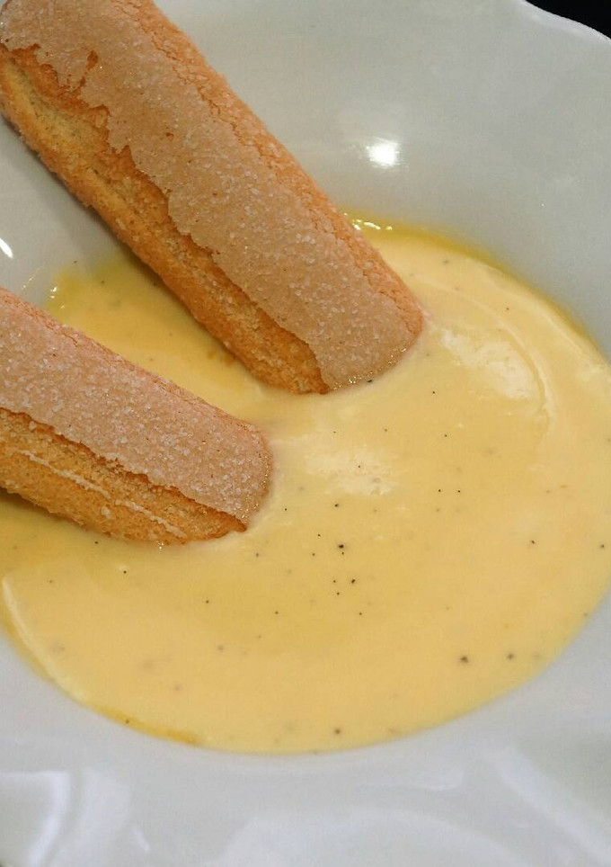 Una foto de Crema inglesa