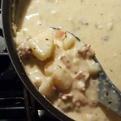 A picture of Creamy Potato Soup.
