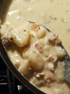 A picture of Creamy Potato Soup.