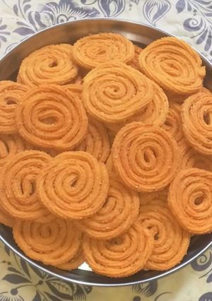 A picture of Rice Flour Chakri.