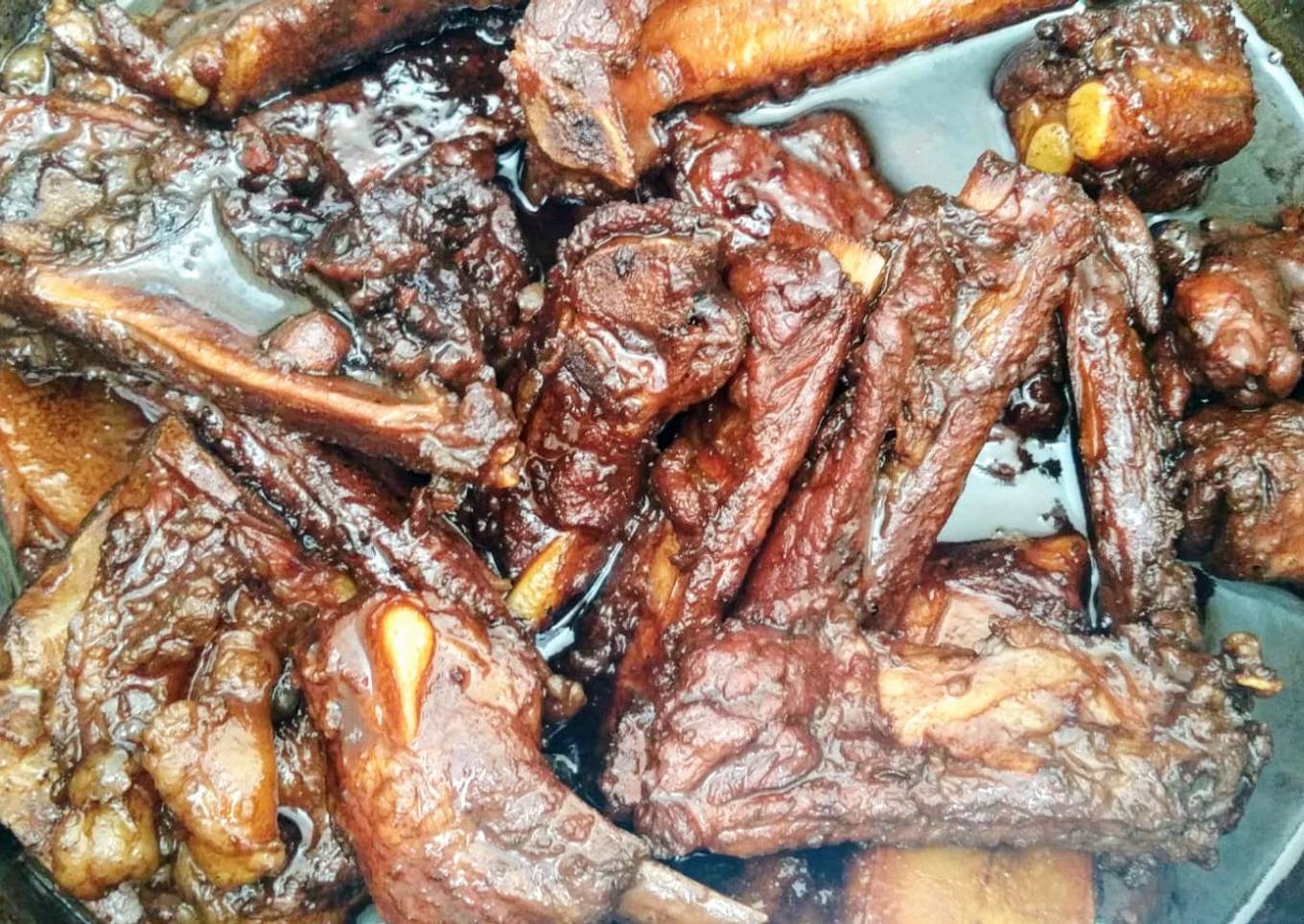 Iga Babi Kecap (non halal)