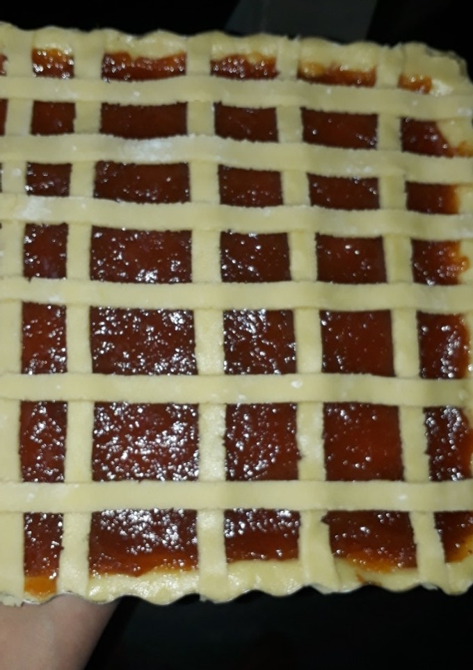 Una foto de Pasta frola membrillo, para acompañar el mate (soy fan del mate)