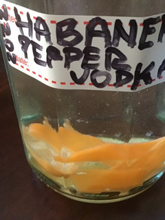 A picture of 230 California Farm Habanero Vodka.