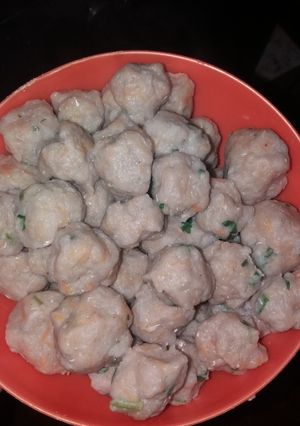 Foto resep Pentol bakso ikan terak dan sayur
