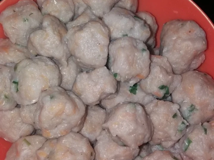 Cara Mudah Membuat Resep Pentol bakso ikan terak dan sayur yang Bikin Ngiler Anti Ribet, Mantap