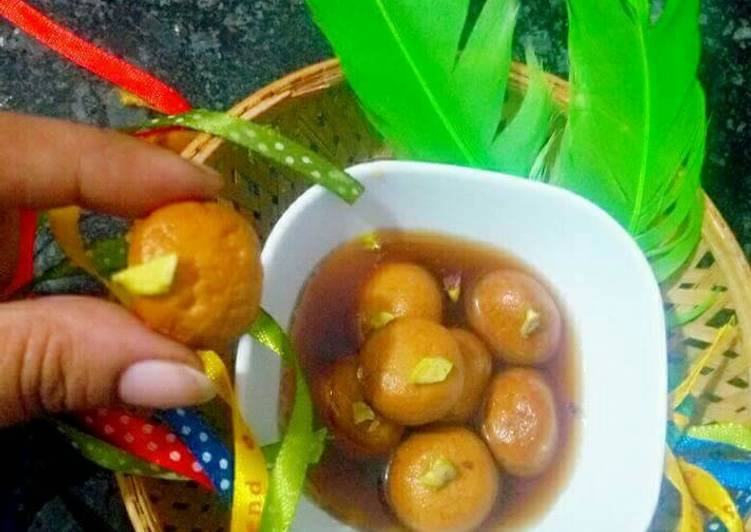 Step-by-Step Guide to Prepare Any-night-of-the-week Jaggery ke rasgulla