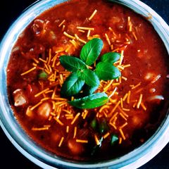 A picture of Delicious healthy yummy one pot veggies meal.
