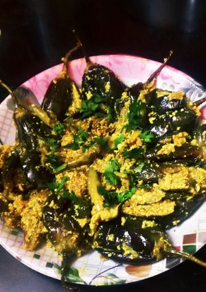 A picture of #Curd Turmeric Masala Began.