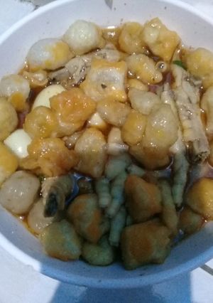 Foto resep Bakso ceker campur aduk #Bikin Ramadhan Berkesan