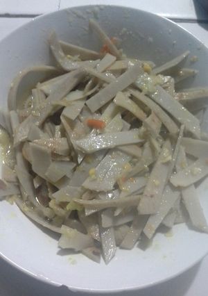 Foto resep Tumis kulit singkong