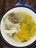 Soup Labu Tetelan Sapi