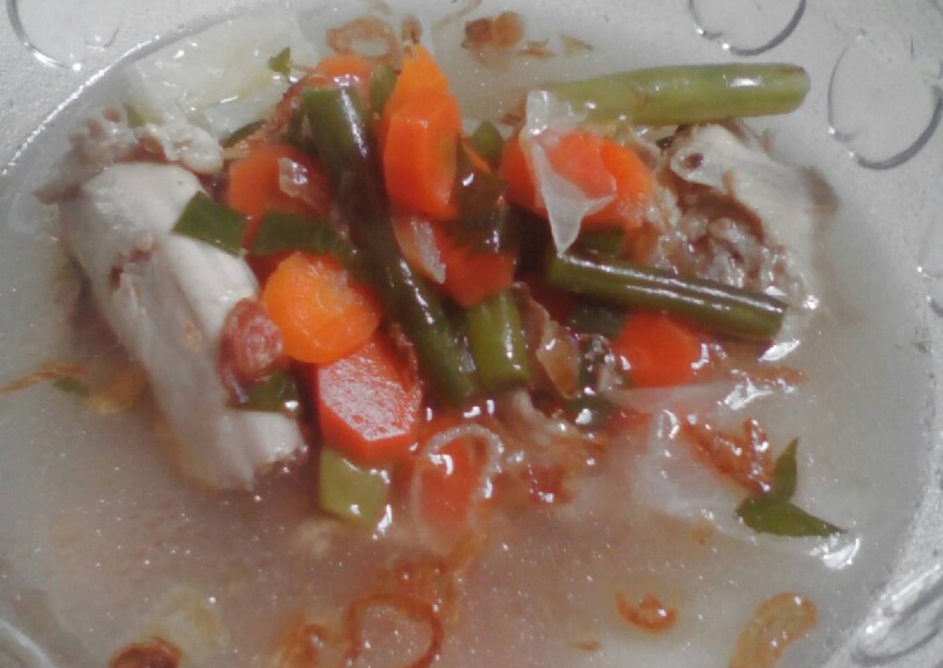 Sop tulangan ayam