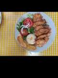 Camarones al coco