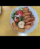 Camarones al coco