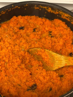 A picture of Carrot halwa.