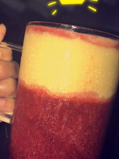 صورة لوصفة عصير عوار قلب 😌💜