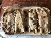 Una foto de salsa bechamel para canelones