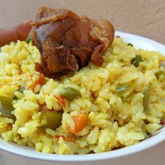 A picture of Cinnamon Fried Rice.