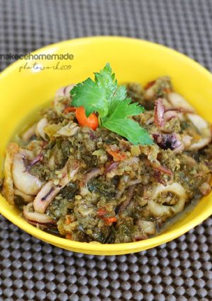 Foto resep Cumi sambal hijau