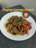 Daging Goreng Kunyit