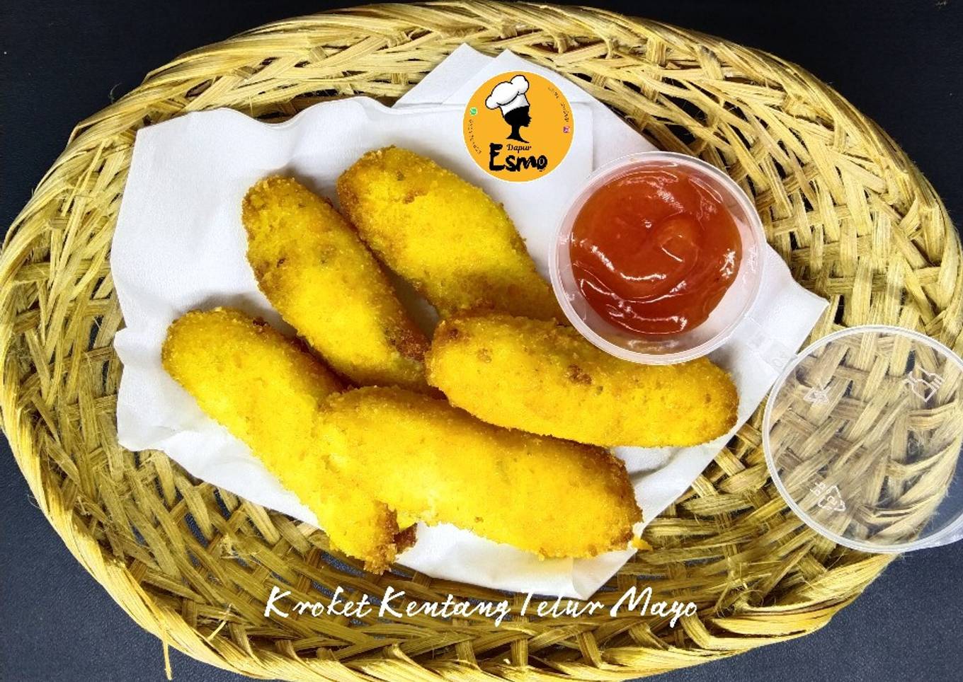 Kroket Kentang Telur Mayo