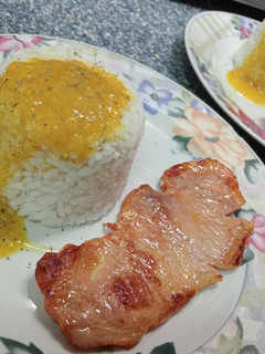Una foto de Arroz al curry