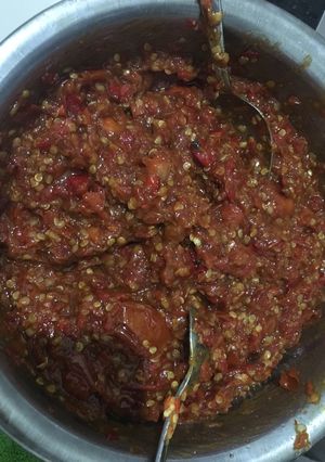 Foto resep Sambel terasi Vegan