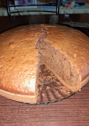 Una foto de Bizcochuelo de chocolate
