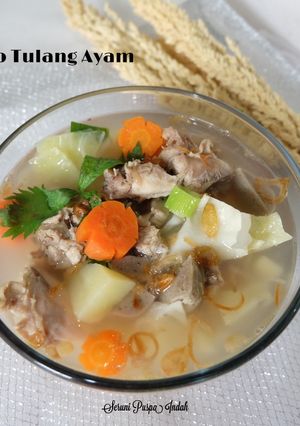 Foto resep Sop Tulang Ayam