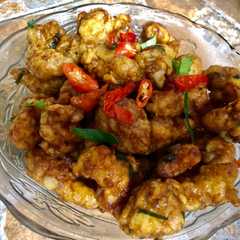 Ayam saus telur asin রেসিপির প্রধান ছবি