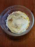 Microwave Ham Egg Cocotte