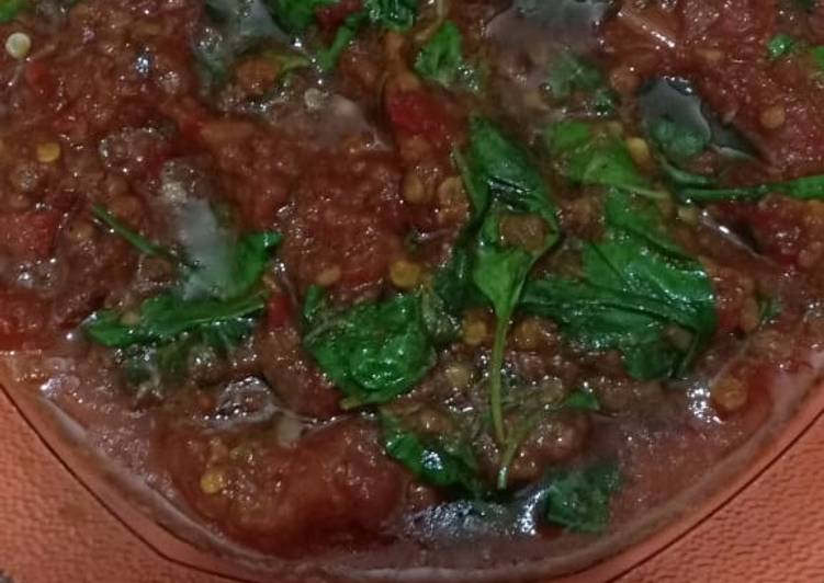 Resep Sambel kemangi, Enak