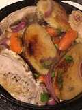 California Farm 5 Minute Lunch: Pork Ribs, Potato, Onion, Carrot, Celery