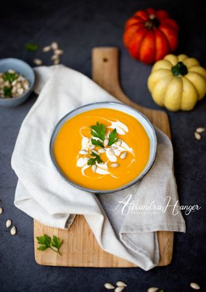 Une photo de Velouté de Butternut