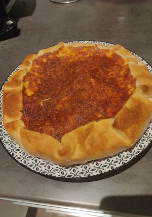 Une photo de Quiche aux carottes et aux épices