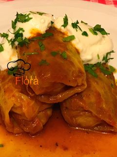 عکسی از دستور دلمه کلم برگ