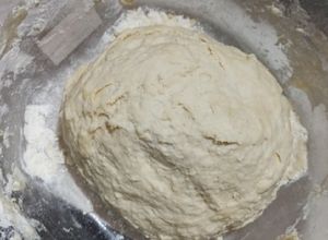Una foto de Masa de pizza fácil