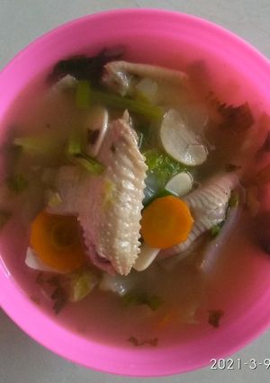 Foto resep Sop Ayam SaKer (sayap & ceker)