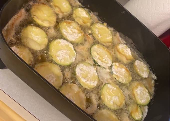 Recipe of Homemade Fried zucchini