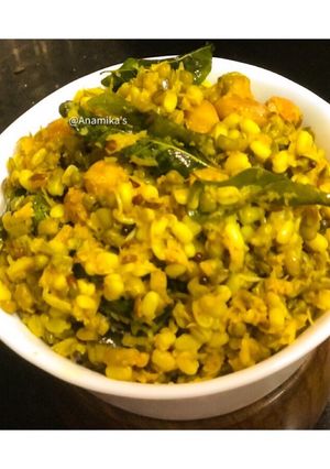 A picture of Satwik: Green Moong Sprouts Breakfast 💁🏻‍♀️.